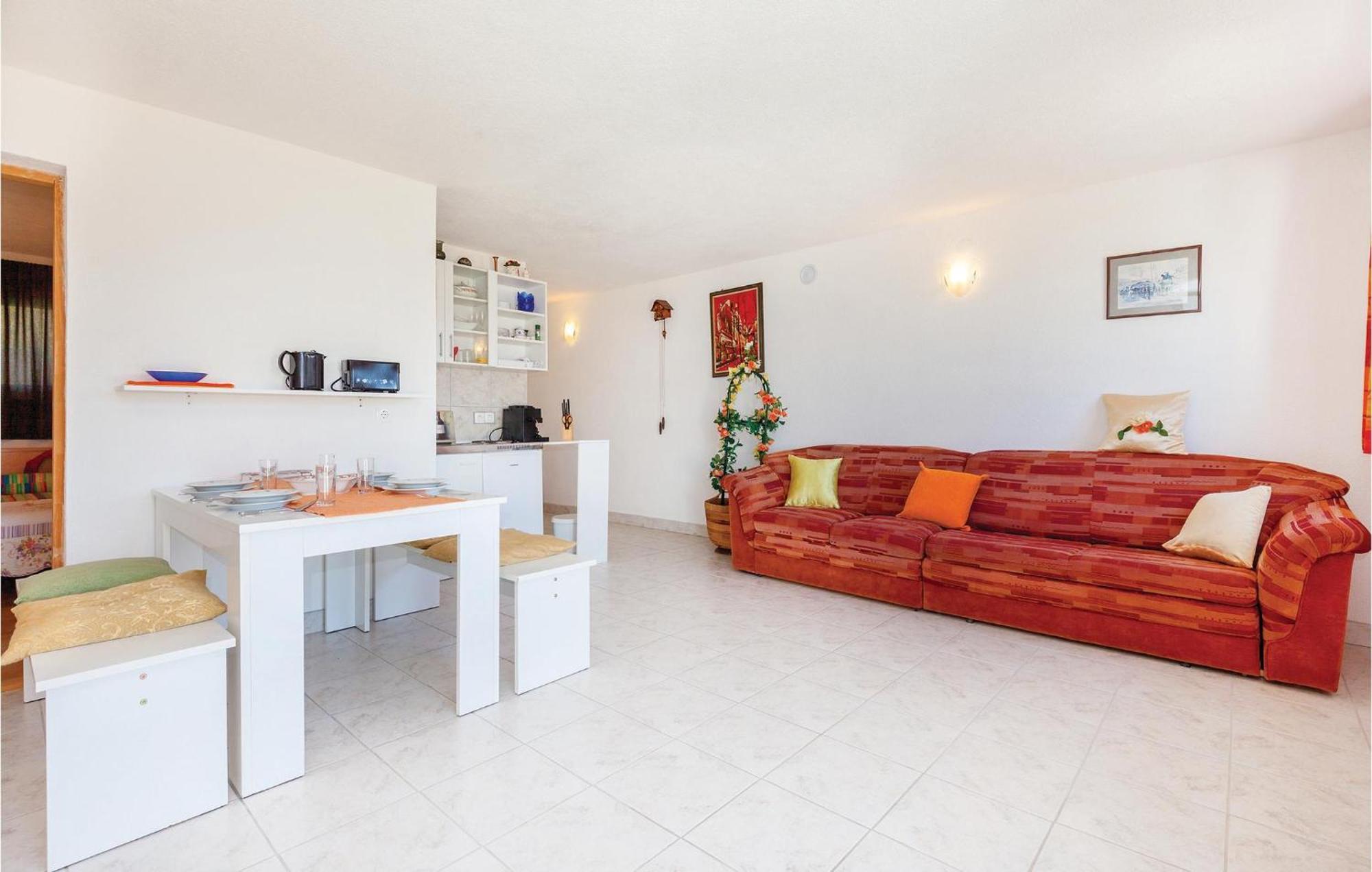 Gorgeous Apartment In Klenovica With Kitchen Kültér fotó